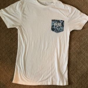 Vans white shirt